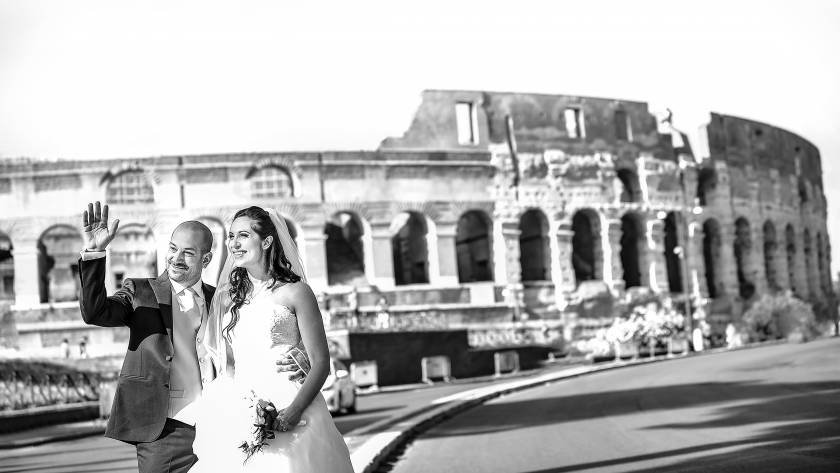 servizio fotografico di coppia a Roma