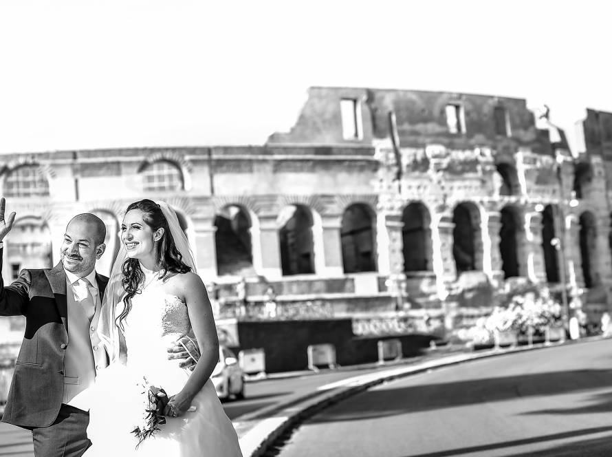 servizio fotografico di coppia a Roma