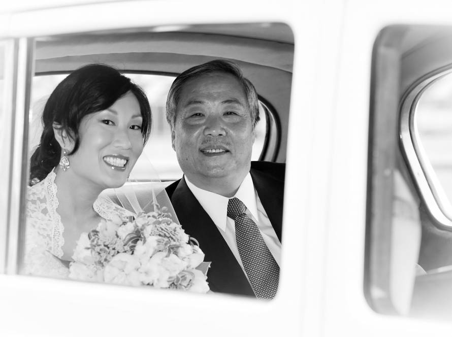 Fotografia di matrimonio in bianco e nero