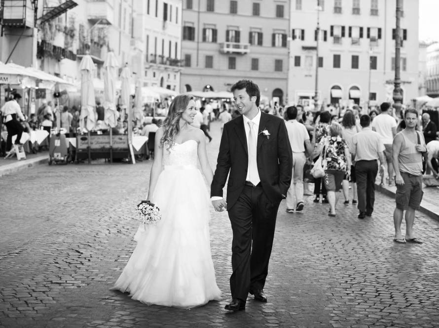 Fotografo di matrimonio a Roma